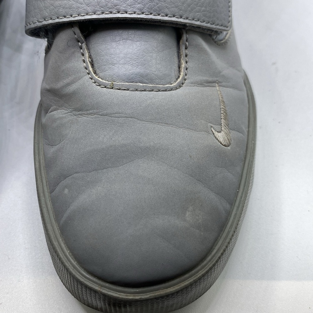 Nike Flystepper 2K3 Gray Metallic Quilted Leather Men's Sneaker Size 8 - Picture 10 of 12